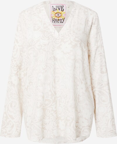 LIEBLINGSSTÜCK Bluse 'Risolde' in beige / weiß, Produktansicht