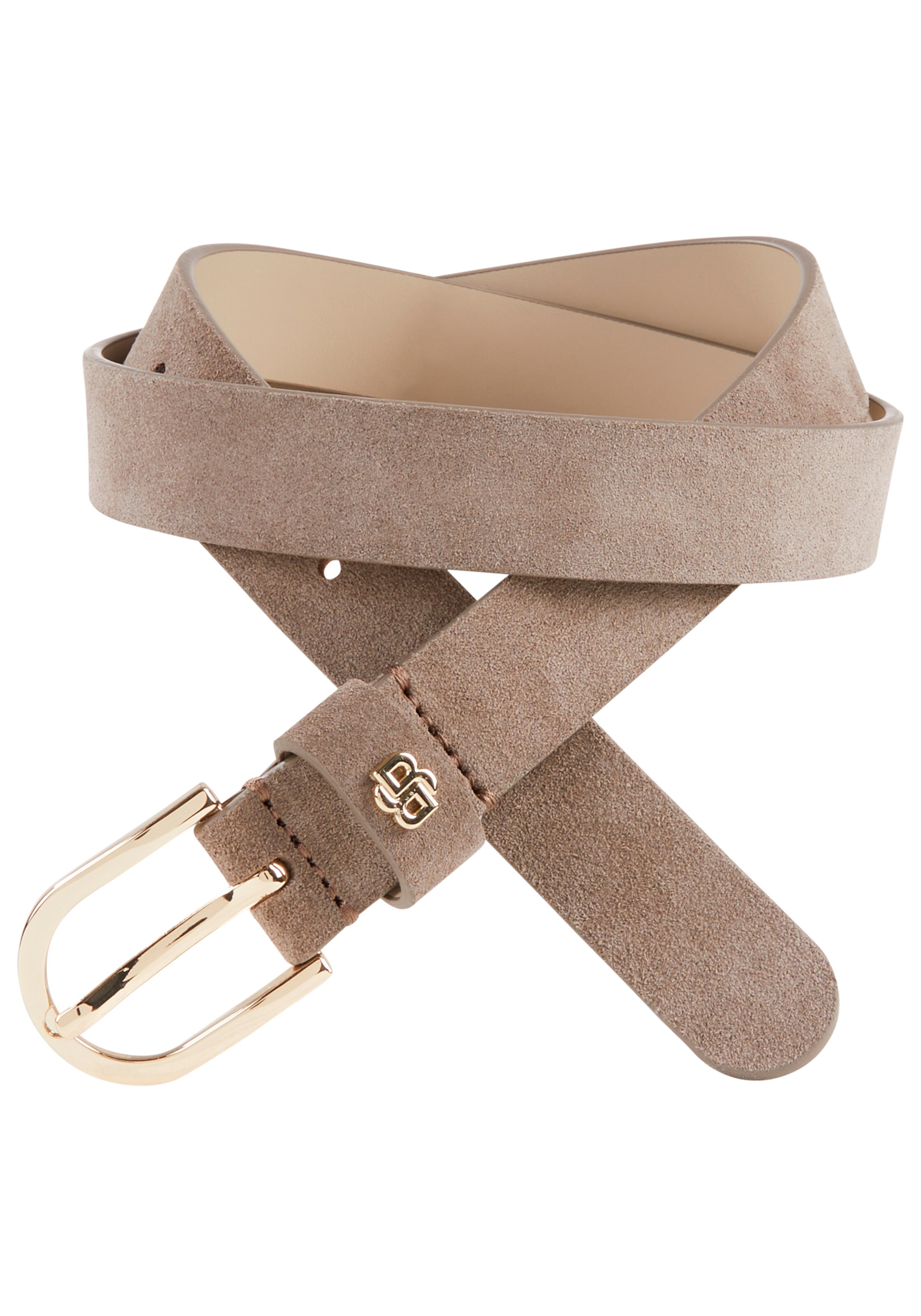 BOSS Belt 'Scarlet' in Brown: front