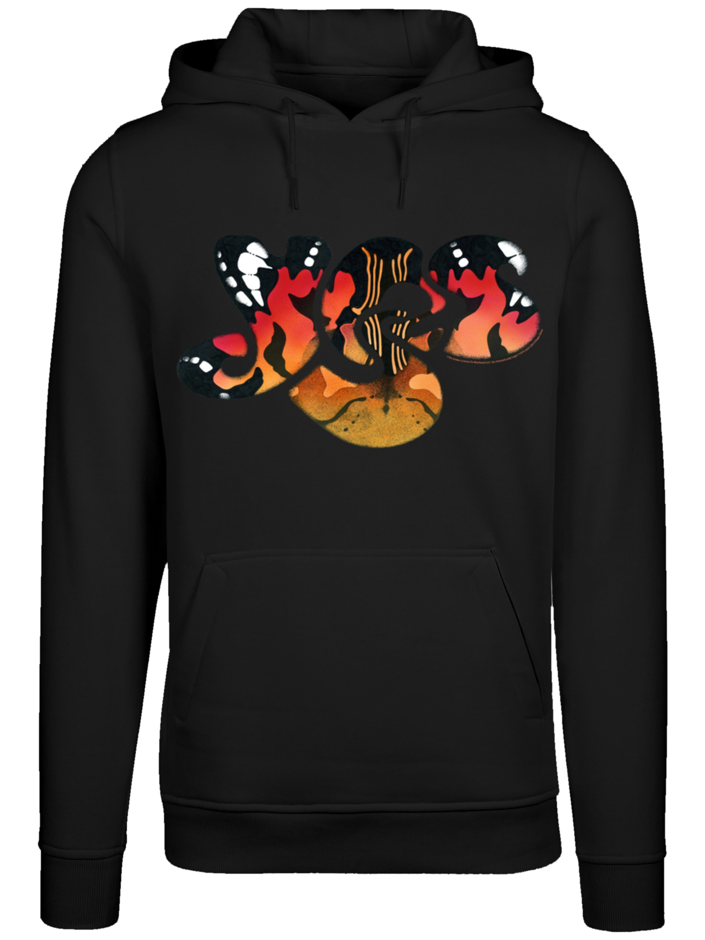 F4NT4STIC Sweatshirt 'YES Ra Logo' in Black: front