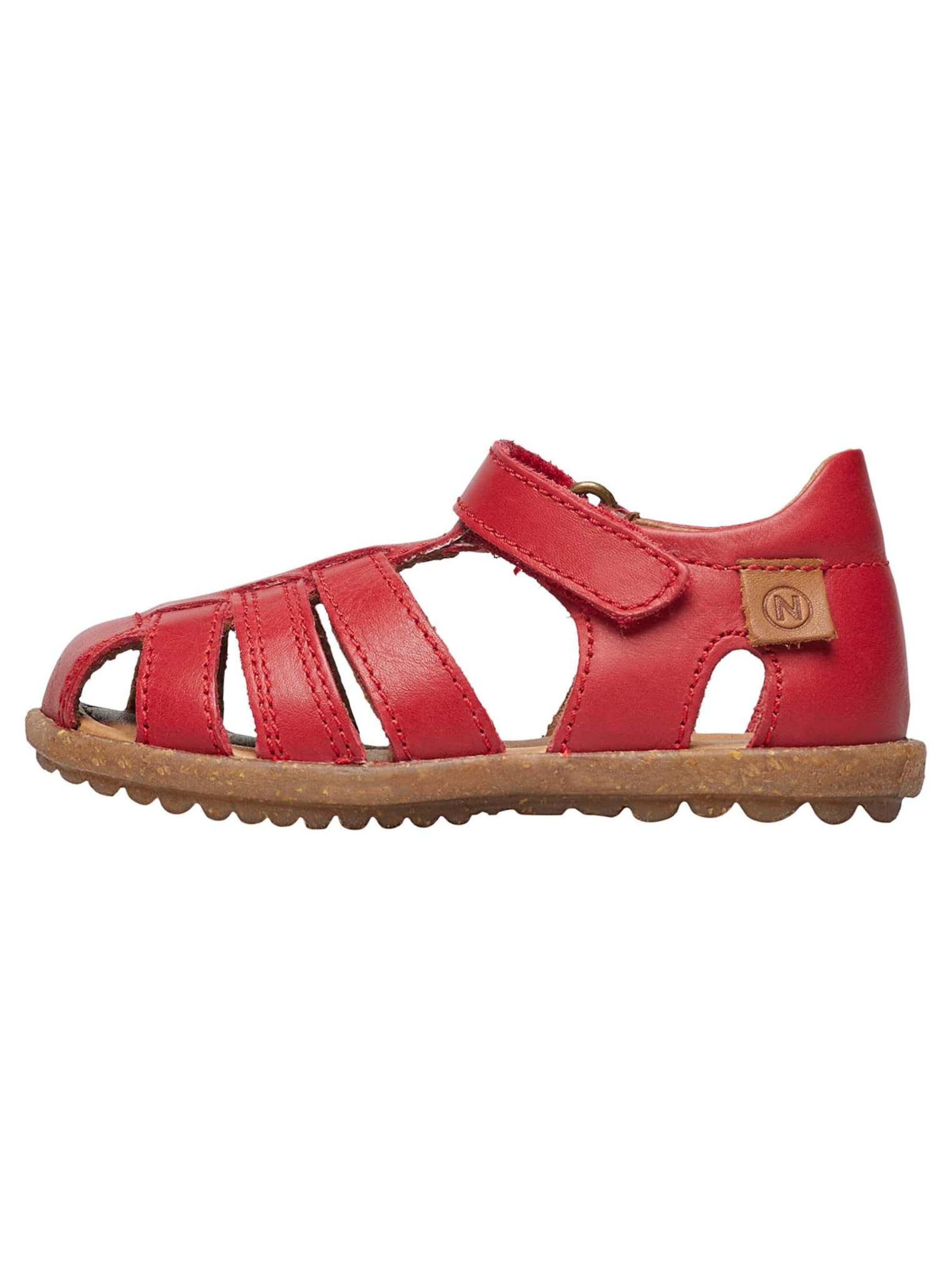 NATURINO Offene Schuhe 'SEE'‌‌‌‌‌ in Rot: Vorderseite