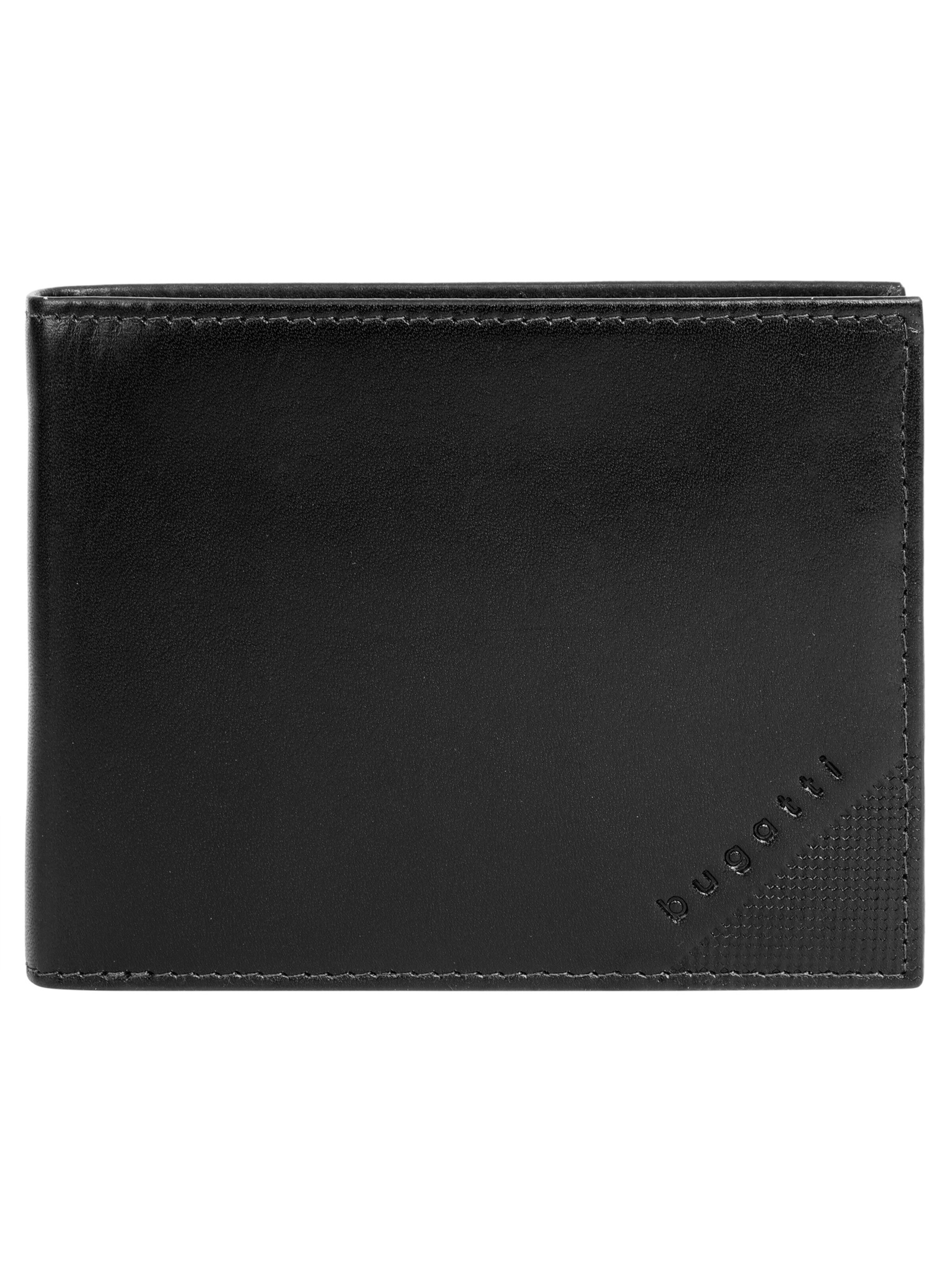 bugatti Wallet 'NOBILE' in Black: front