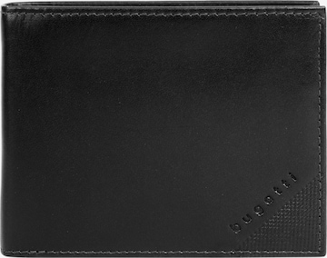 bugatti Wallet 'NOBILE' in Black: front