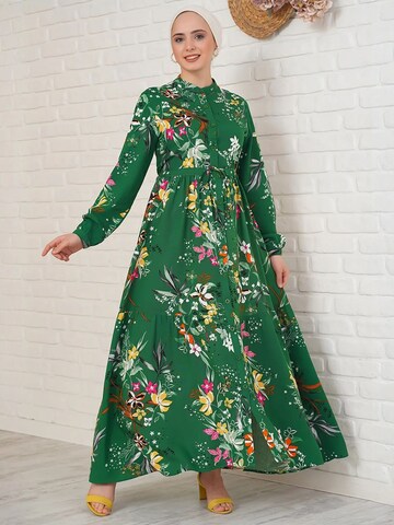 Bigdart Dress 'Midi' in Green