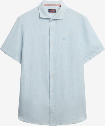 Chemise 'Vacation' Superdry en bleu : devant