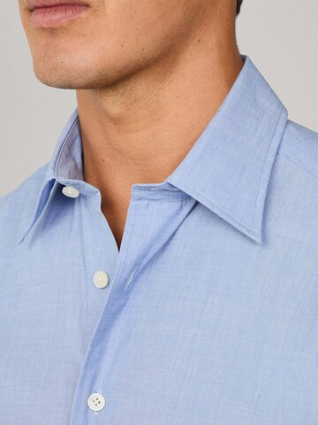 Hackett London Regular fit Overhemd 'City' in Blauw