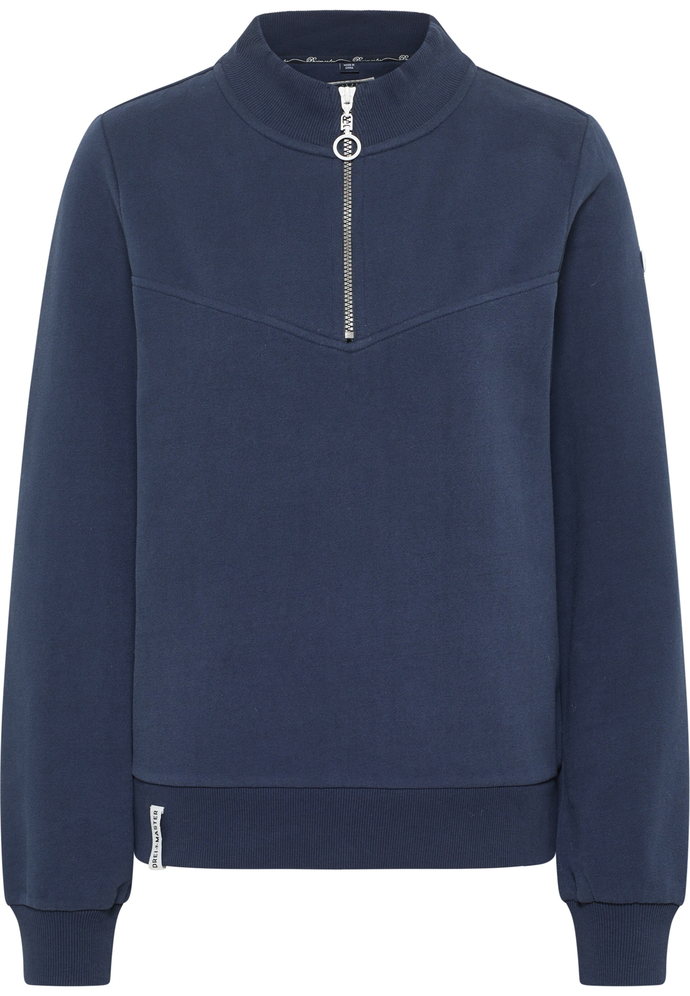 DreiMaster Maritim - Sudadera 'Bridgeport' en azul: frente