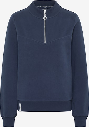 DreiMaster Maritim Sweatshirt 'Bridgeport' in Blauw: voorkant