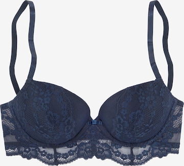 VIVANCE Push-up BH in Blau: predná strana