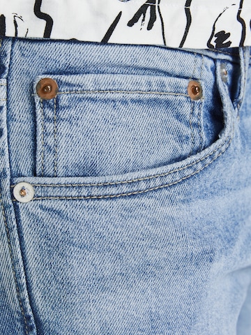 Coupe slim Jean 'GLENN' JACK & JONES en bleu