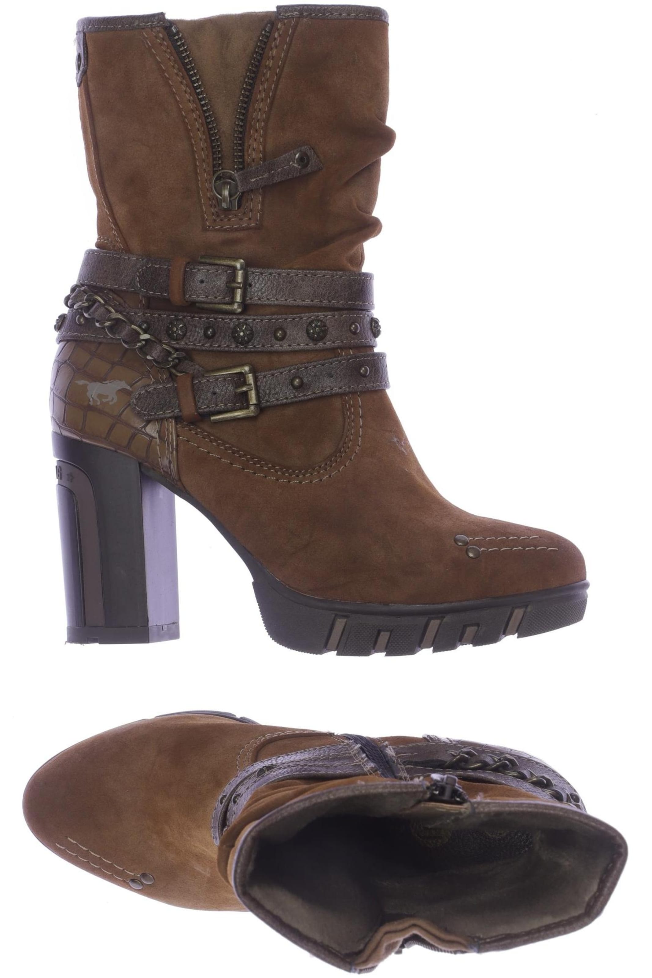 MUSTANG Stiefelette 37 in Braun: Vorderseite