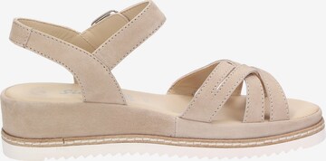 SIOUX Sandals 'ACHARA' in Beige