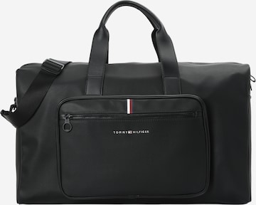 TOMMY HILFIGER Travel Bag 'Essential' in Black: front