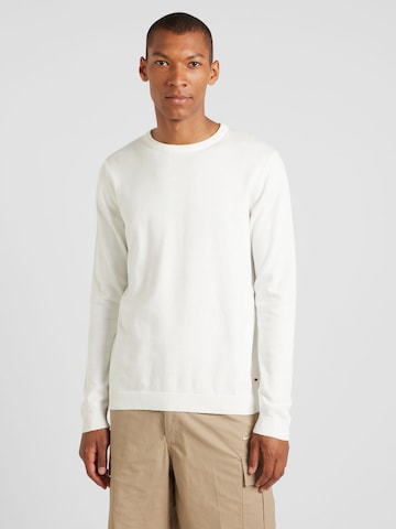 Pullover di JACK & JONES in bianco: frontale