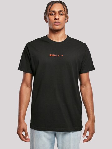 F4NT4STIC Shirt in Zwart