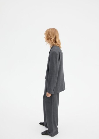 Wide Leg Pantalon à plis 'Milano' MANGO en gris