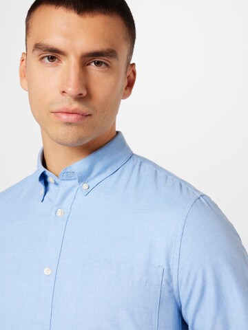 Coupe regular Chemise 'Trostol' Matinique en bleu