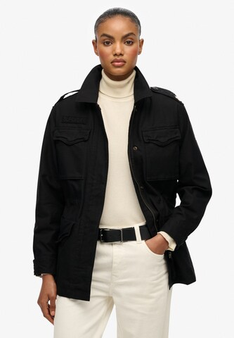 Veste mi-saison Superdry en noir