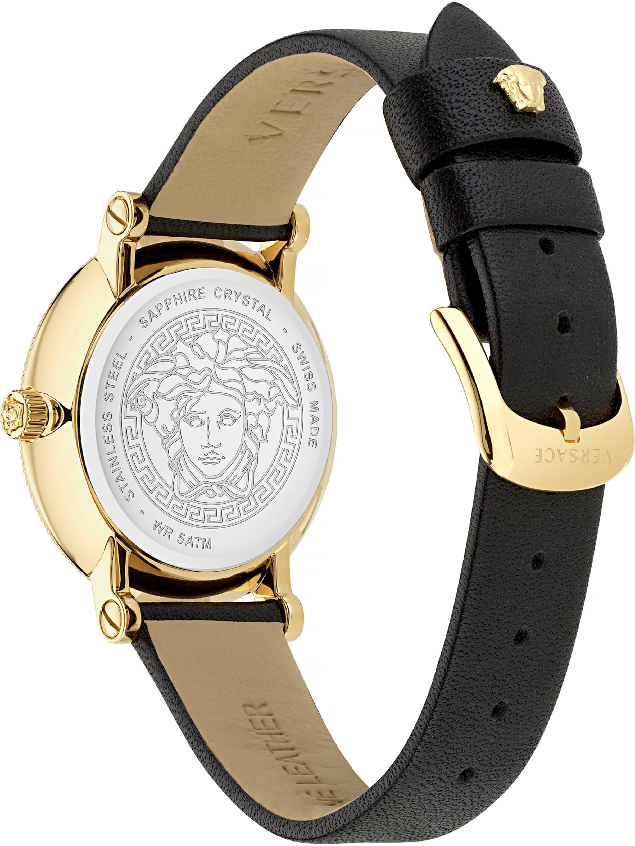 VERSACE Analog Watch in Black