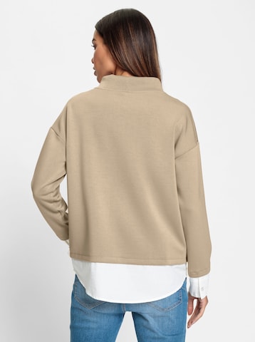 heine - Sweatshirt em castanho