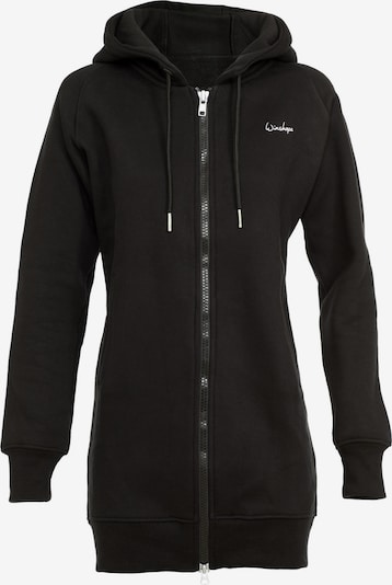 Winshape Sports sweat jacket 'J006' in Black / White, Item view