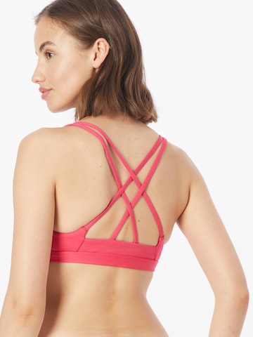 Hurley Bralette Athletic Bikini Top in Pink