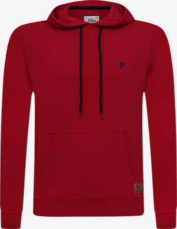 Sweat-shirt DENIM CULTURE en rouge : devant