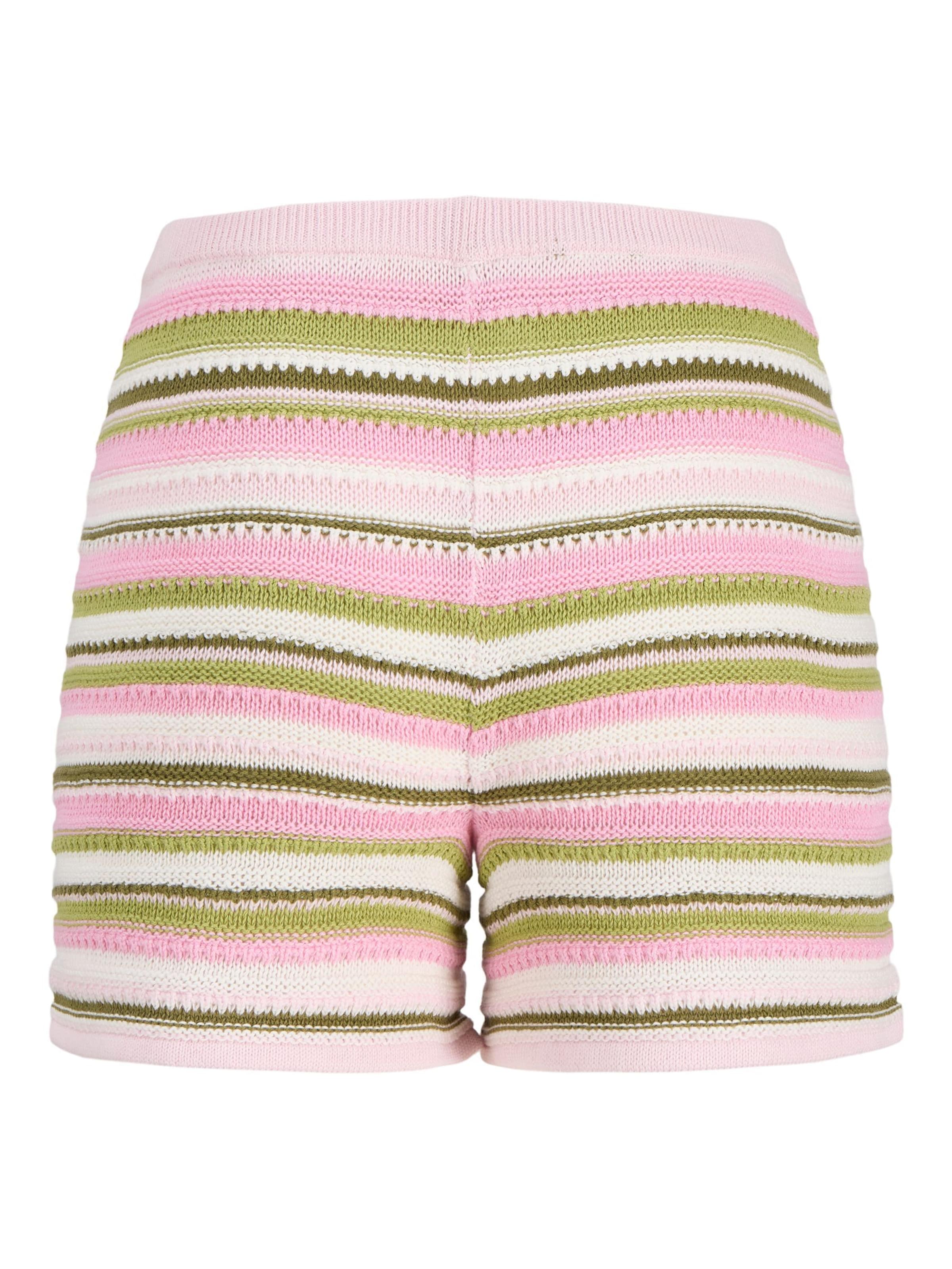 Coupe slim Pantalon 'JXRory' JJXX en rose