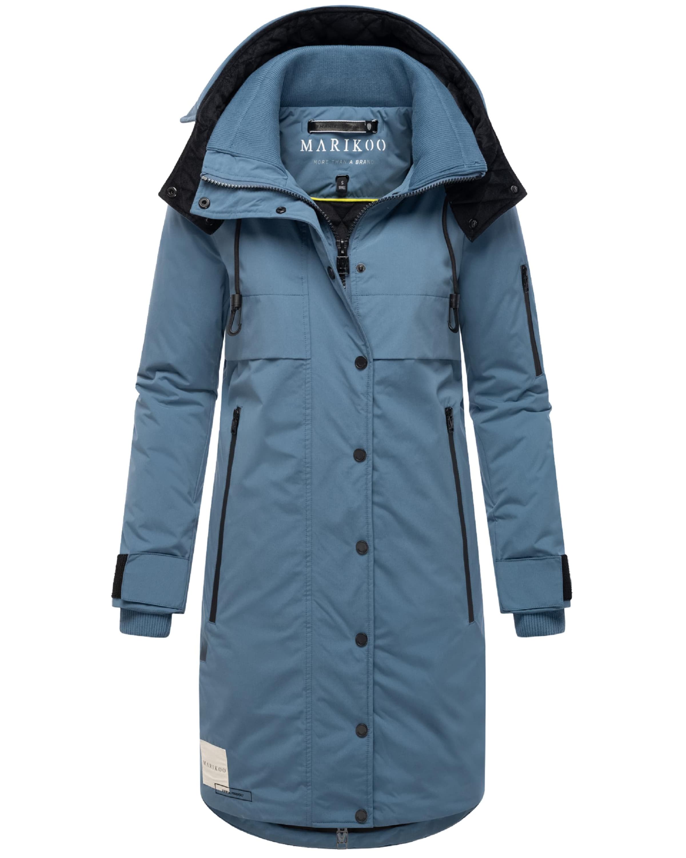 MARIKOO Χειμερινό παλτό &#x27;Anoukaa 16&#x27; σε μπλε: μπροστά