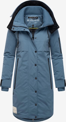 Manteau d’hiver 'Anoukaa 16' MARIKOO en bleu : devant