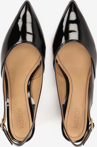 Kazar Slingpumps in Schwarz