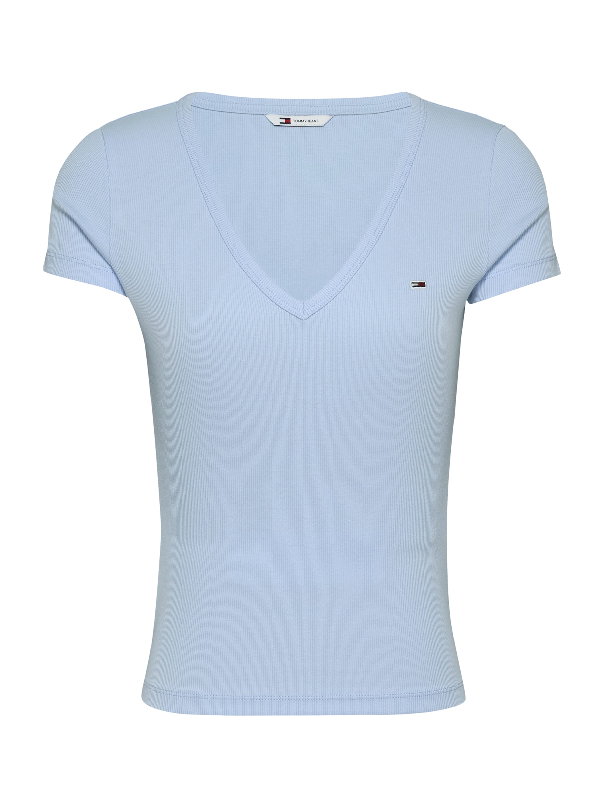 Tommy Jeans Majica | modra barva: sprednja stran