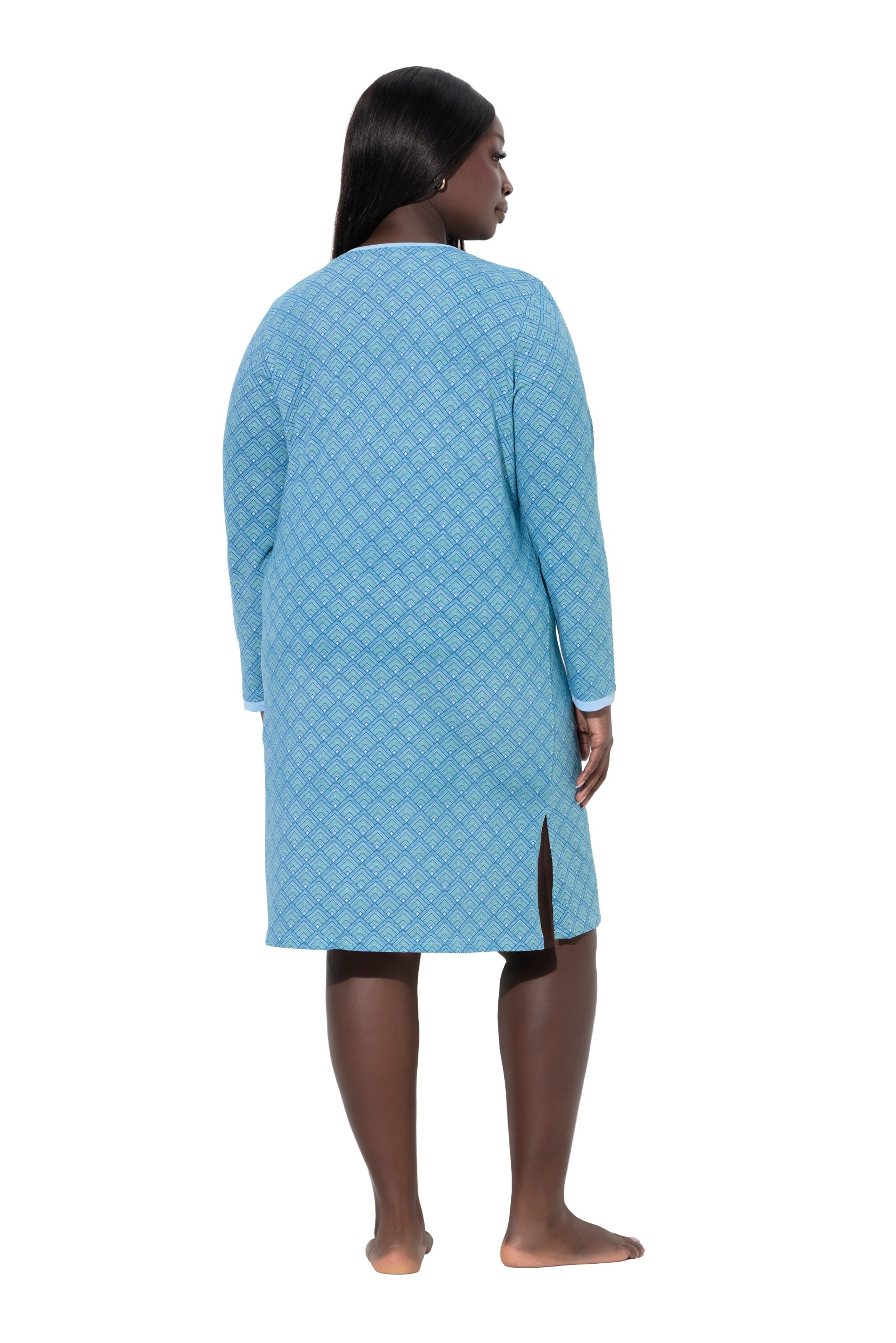 Ulla Popken Nightgown in Blue