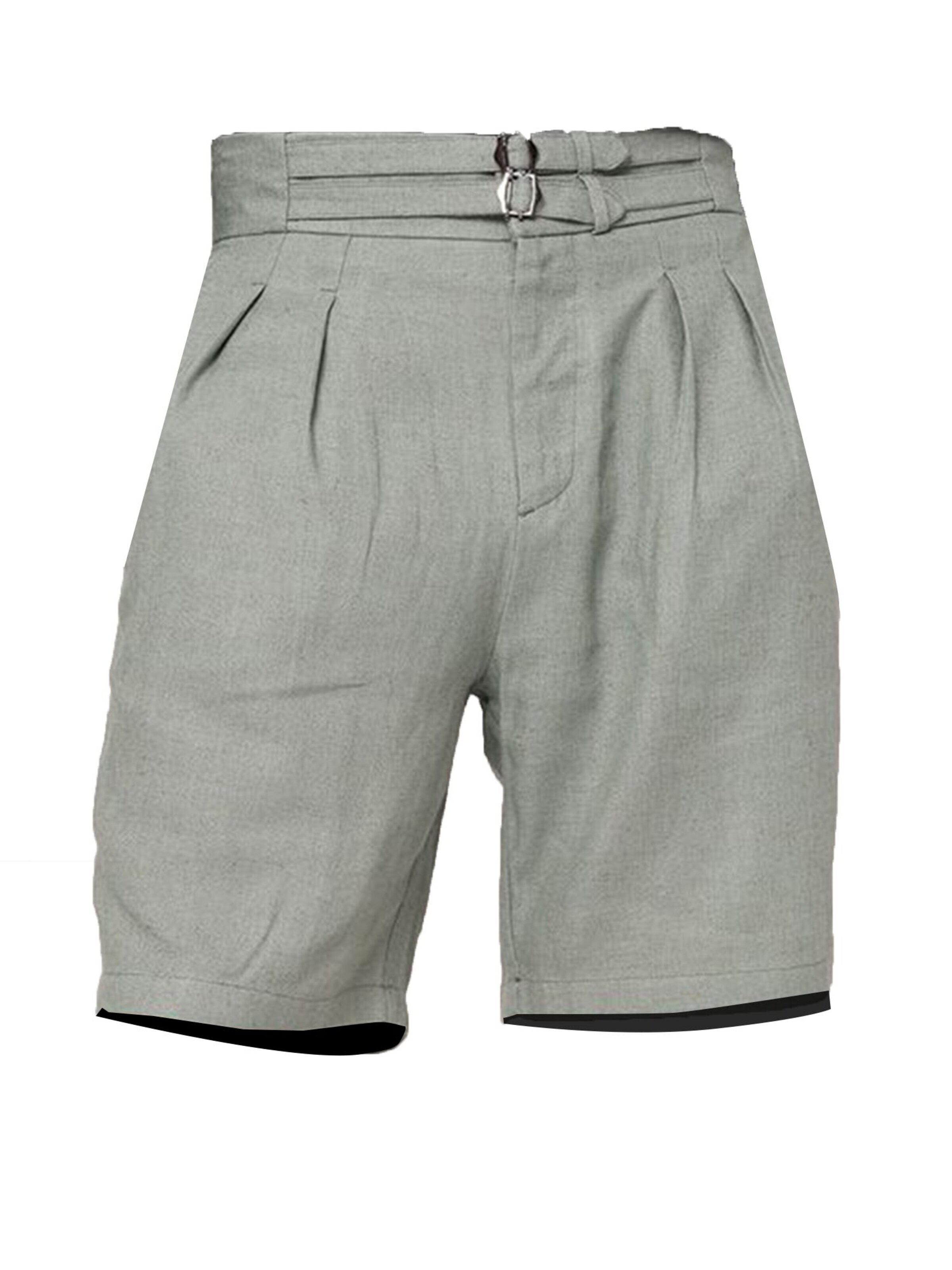 Antioch Широки крачоли Панталон с набор в зелено: отпред