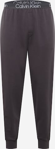 Pantalon de pyjama Calvin Klein Underwear en gris : devant