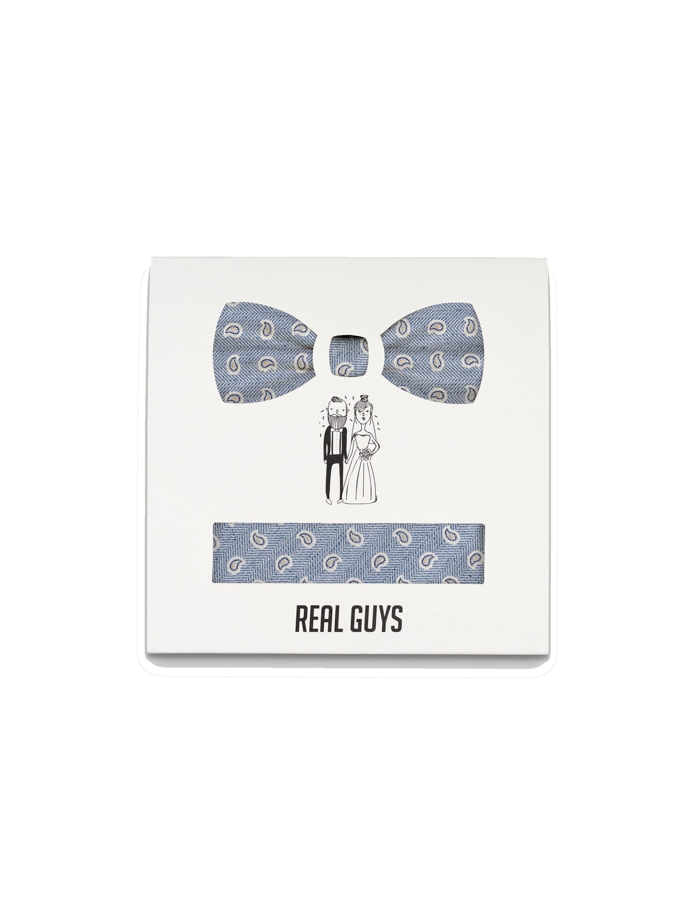 Real Guys Tie in Blue