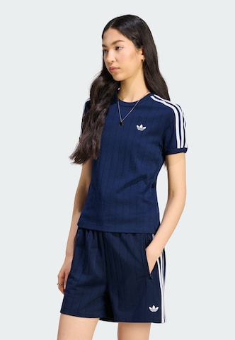 ADIDAS ORIGINALS Shirt in Blue: front