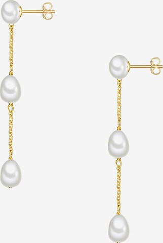 Valero Pearls Earrings in Gold