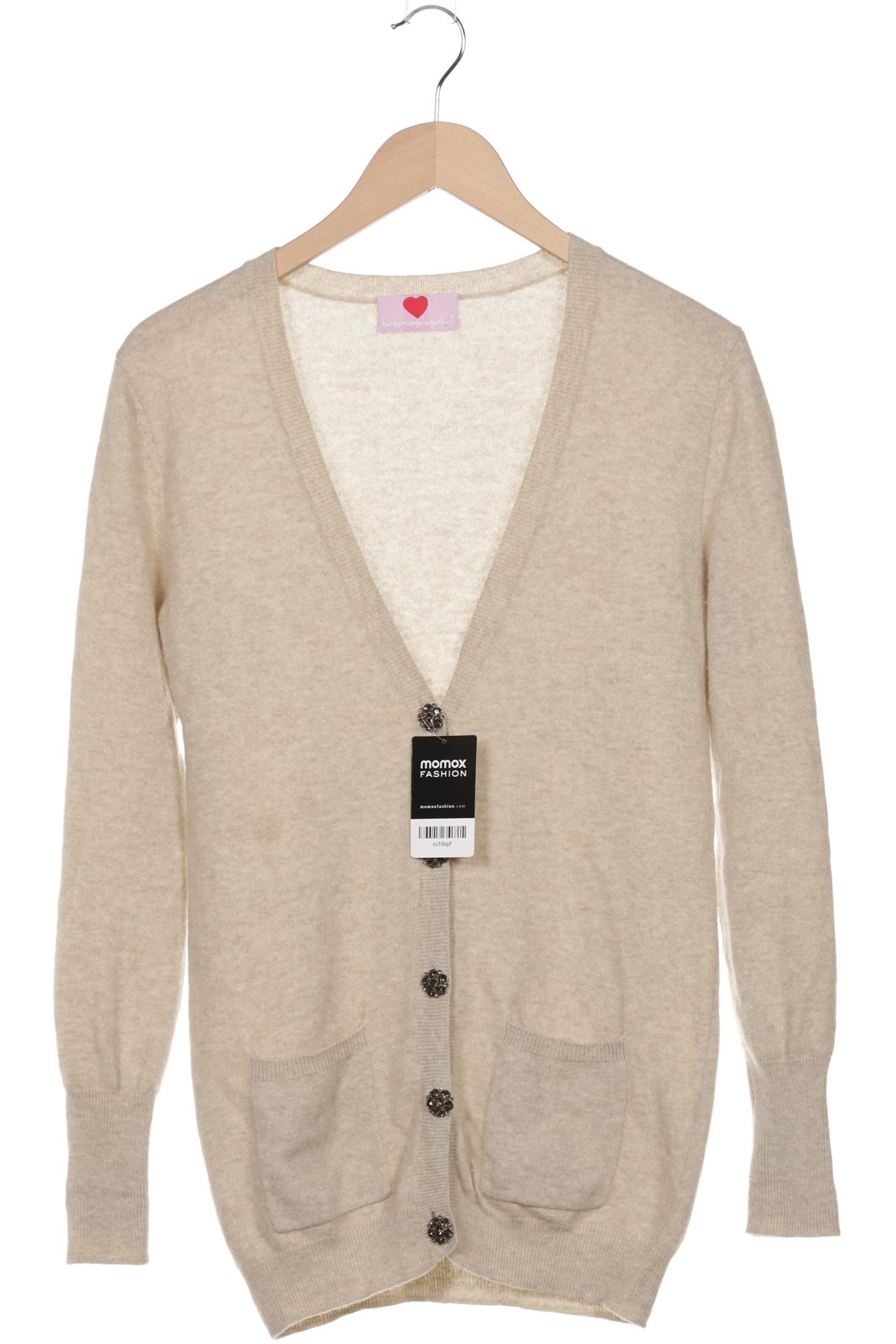 HERZENSANGELEGENHEIT Sweater & Cardigan in S in Beige: front