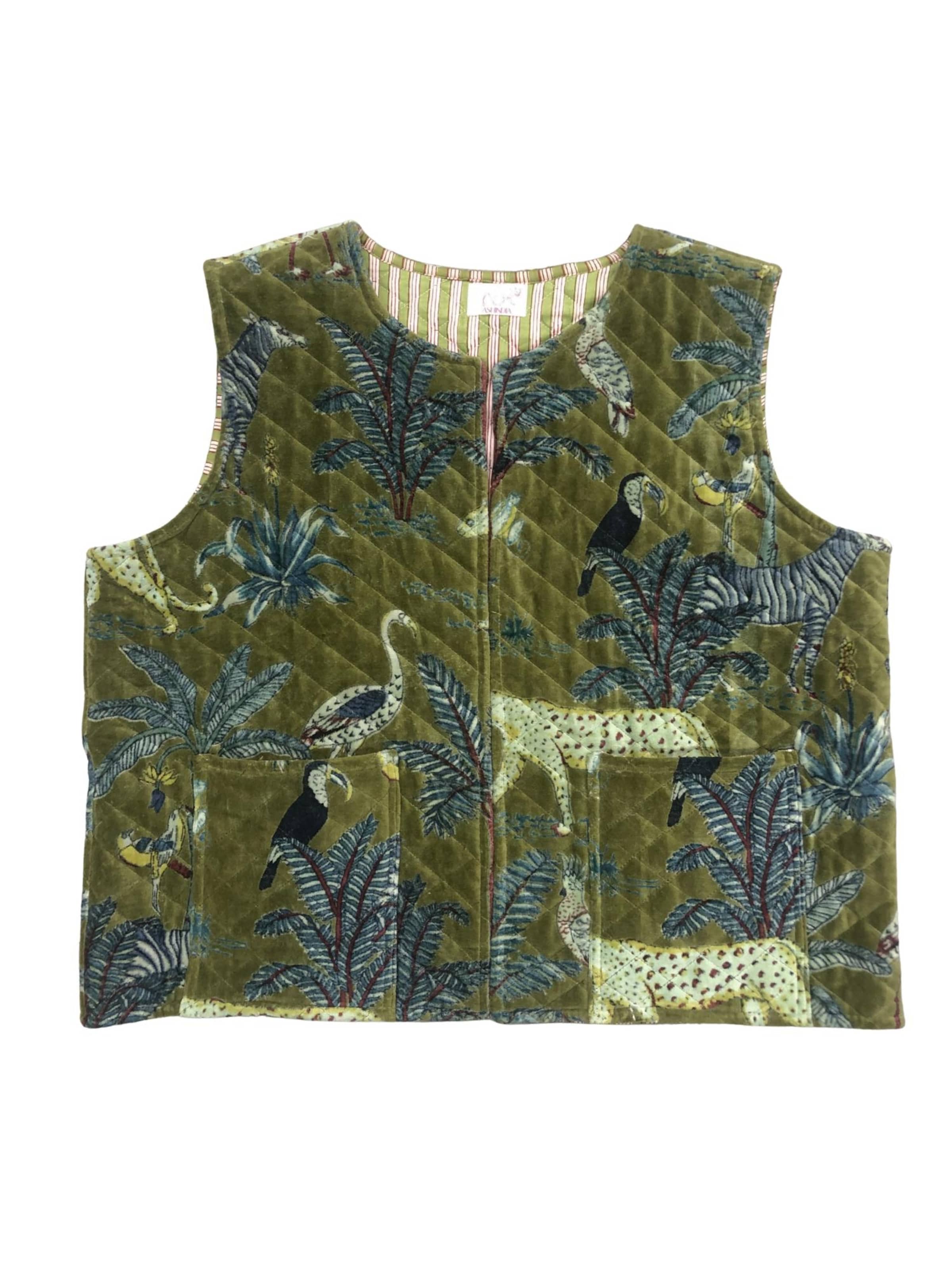 ASHINDIA Vest 'Susi-Weste-ash-1' in Mixed colors: front