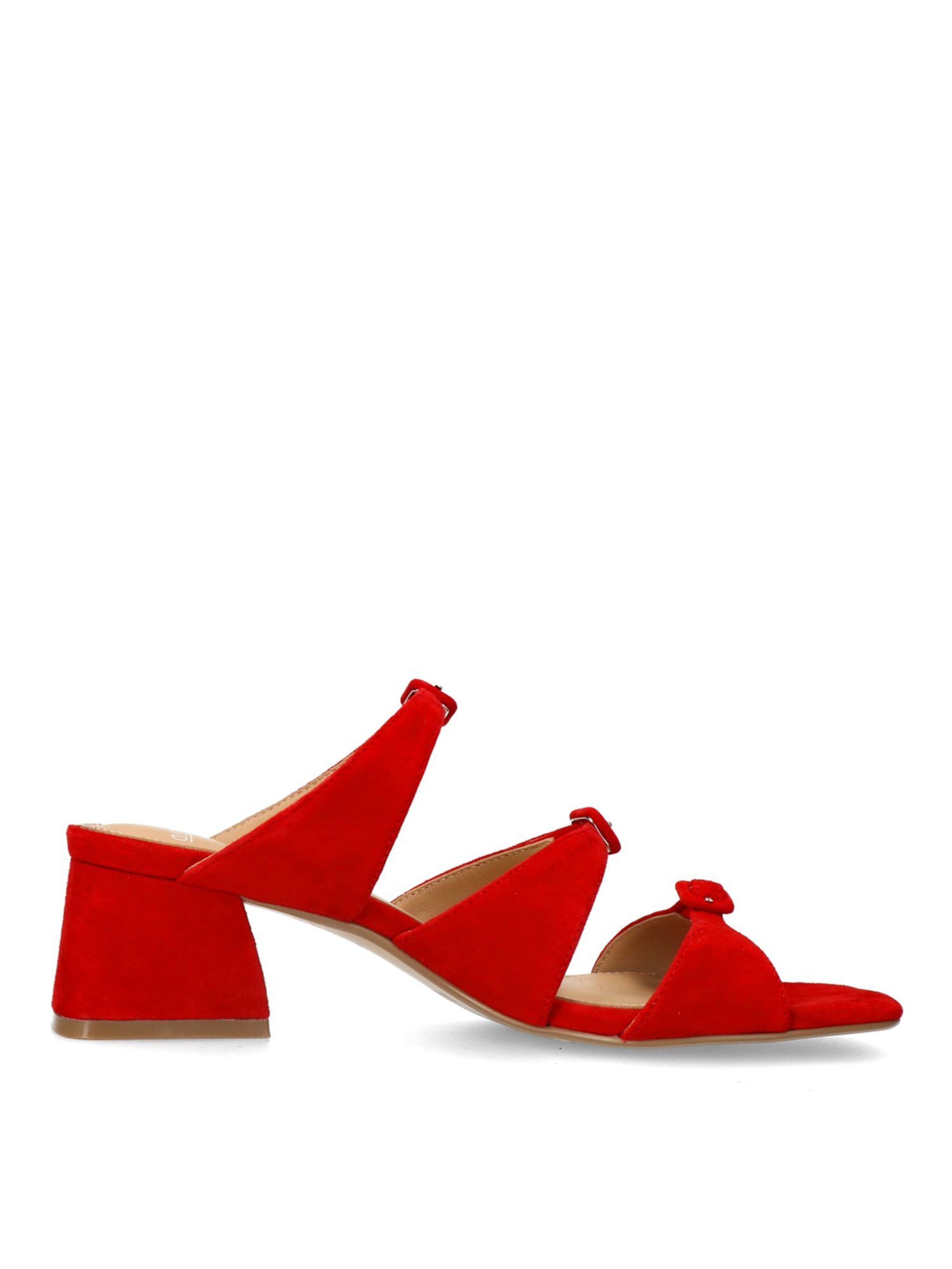 MANFIELD Mules in Red