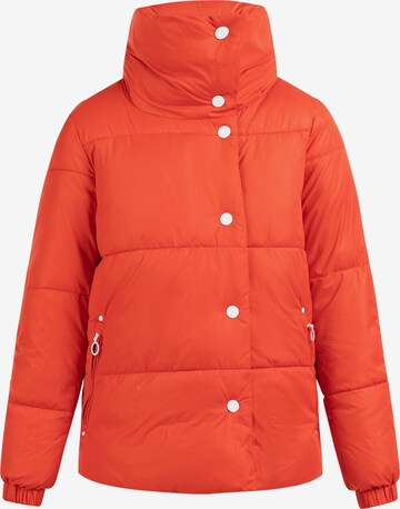 Veste mi-saison DreiMaster Maritim en orange : devant