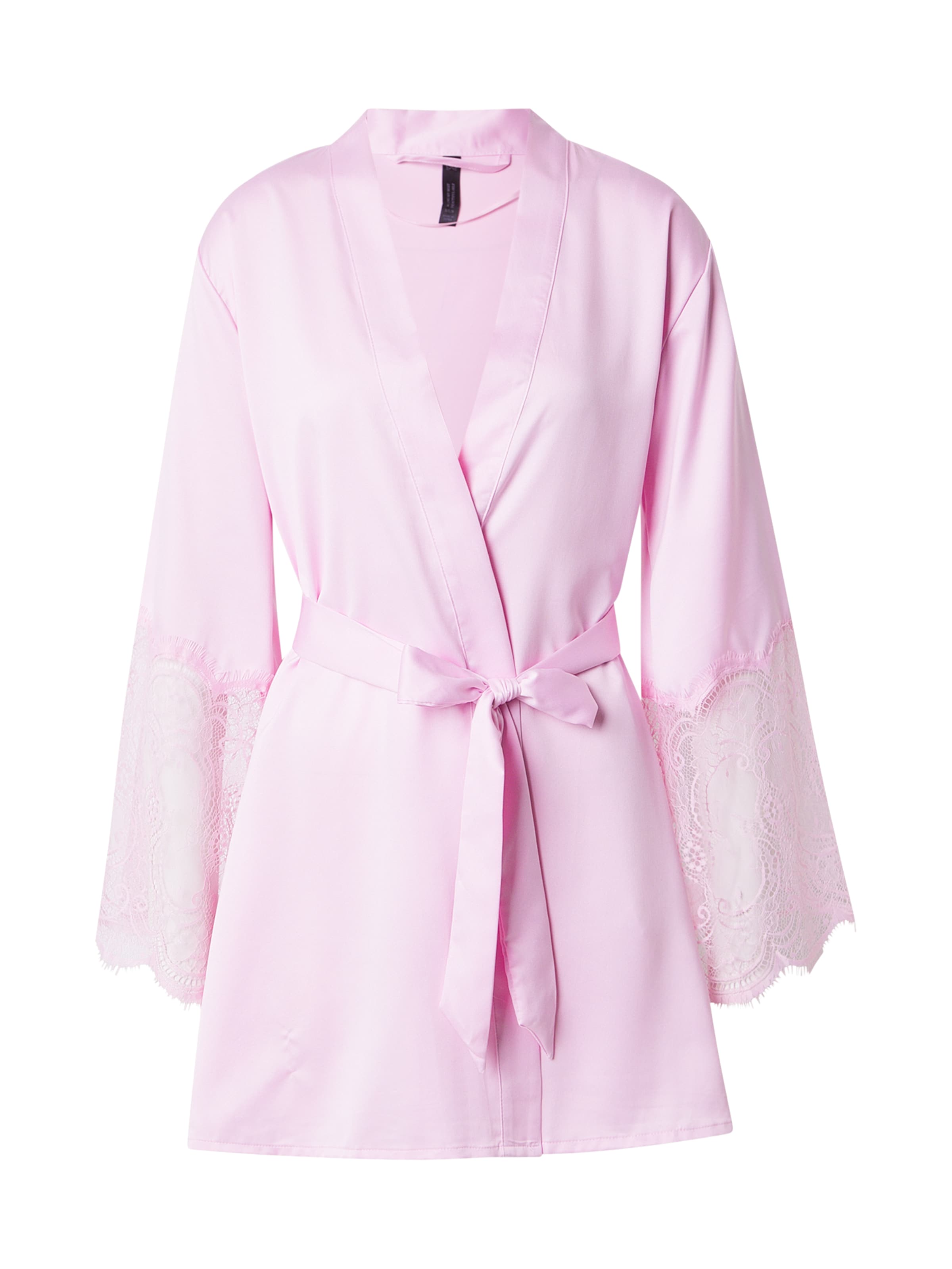 HunkemöllerKućni ogrtač - roza boja: prednji dio