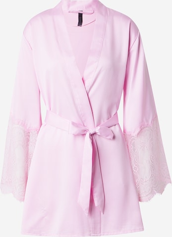 HunkemöllerKućni ogrtač - roza boja: prednji dio