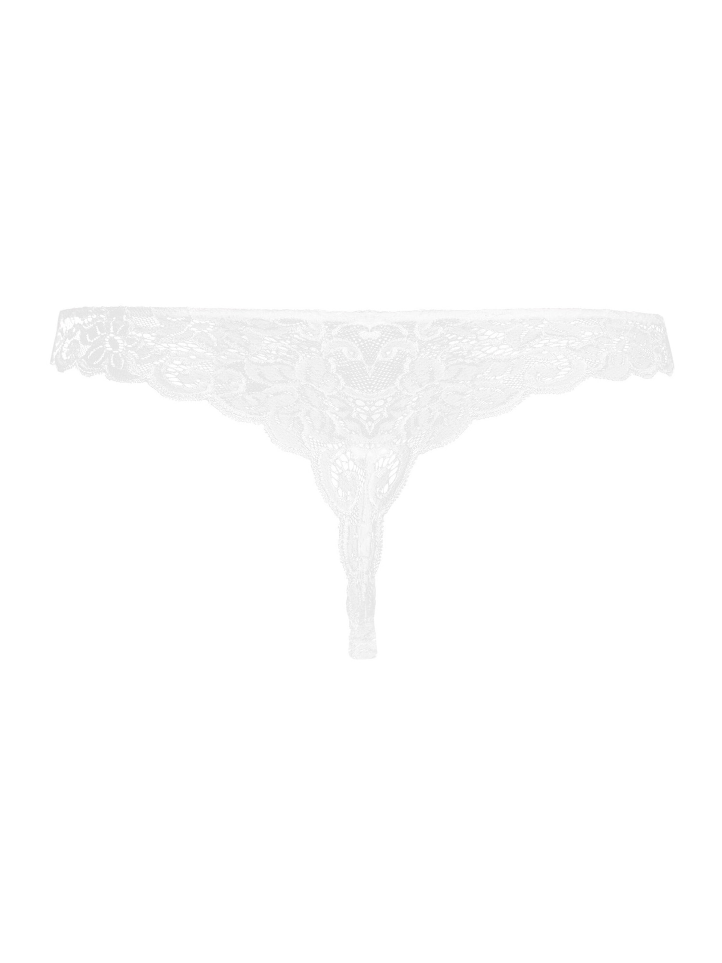 Hanro String 'French Lace' in Wit