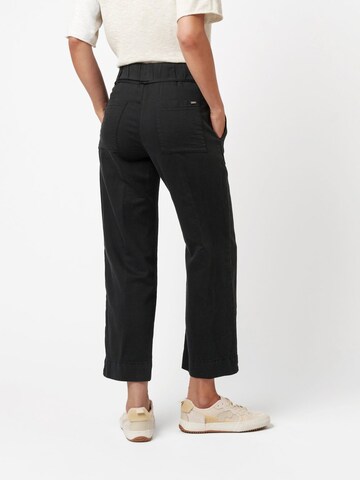 TONI Wide Leg Hose in Schwarz