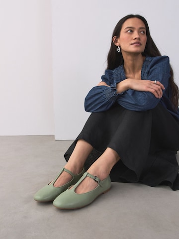 Ballerines à lanières 'Forever Comfort' Next en vert