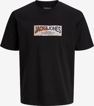JACK & JONES Shirt in Zwart: voorkant