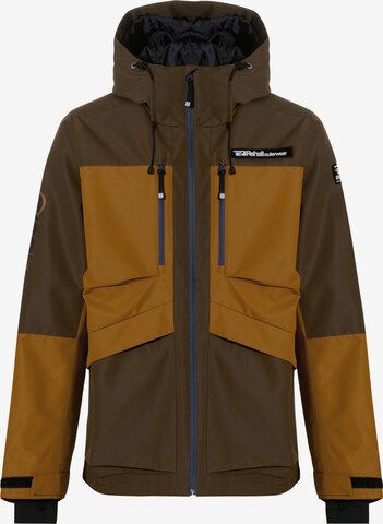 Rehall Winter Jacket ' Bud-R ' in Brown: front