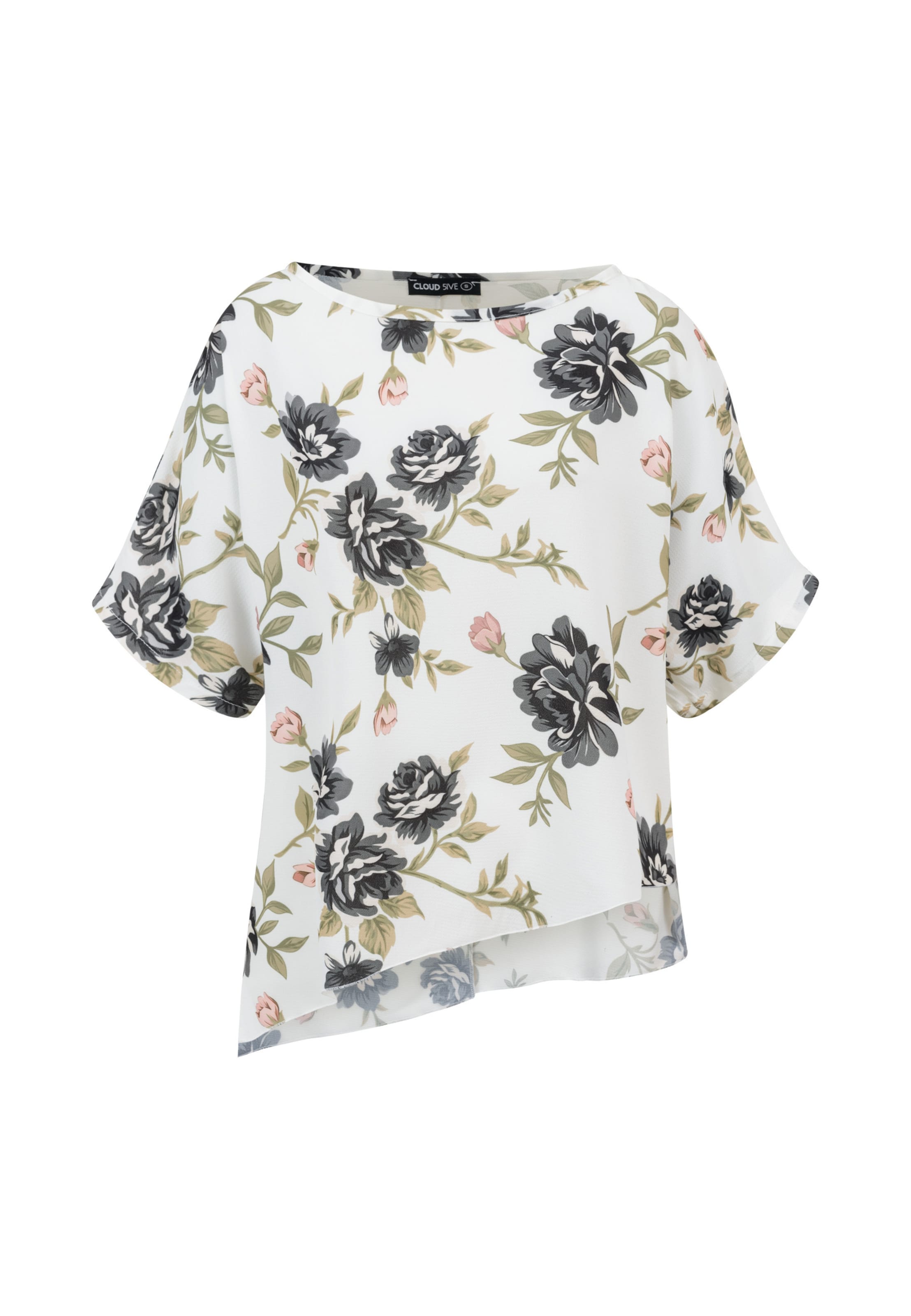 Cloud5ive Shirt in Wit: voorkant