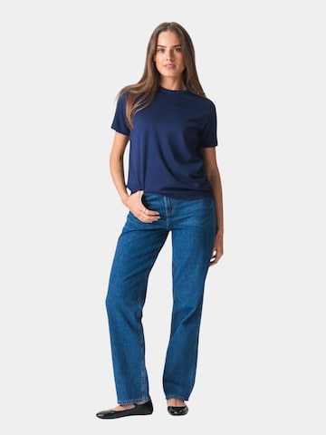 TeeShoppen Shirt 'Leah' in Blue